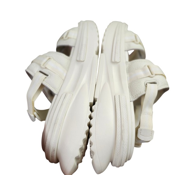 Converse Run Star Utility Platform‎ Sandal Egret L 10 Mens 9 Adjustable Straps - Picture 2 of 12